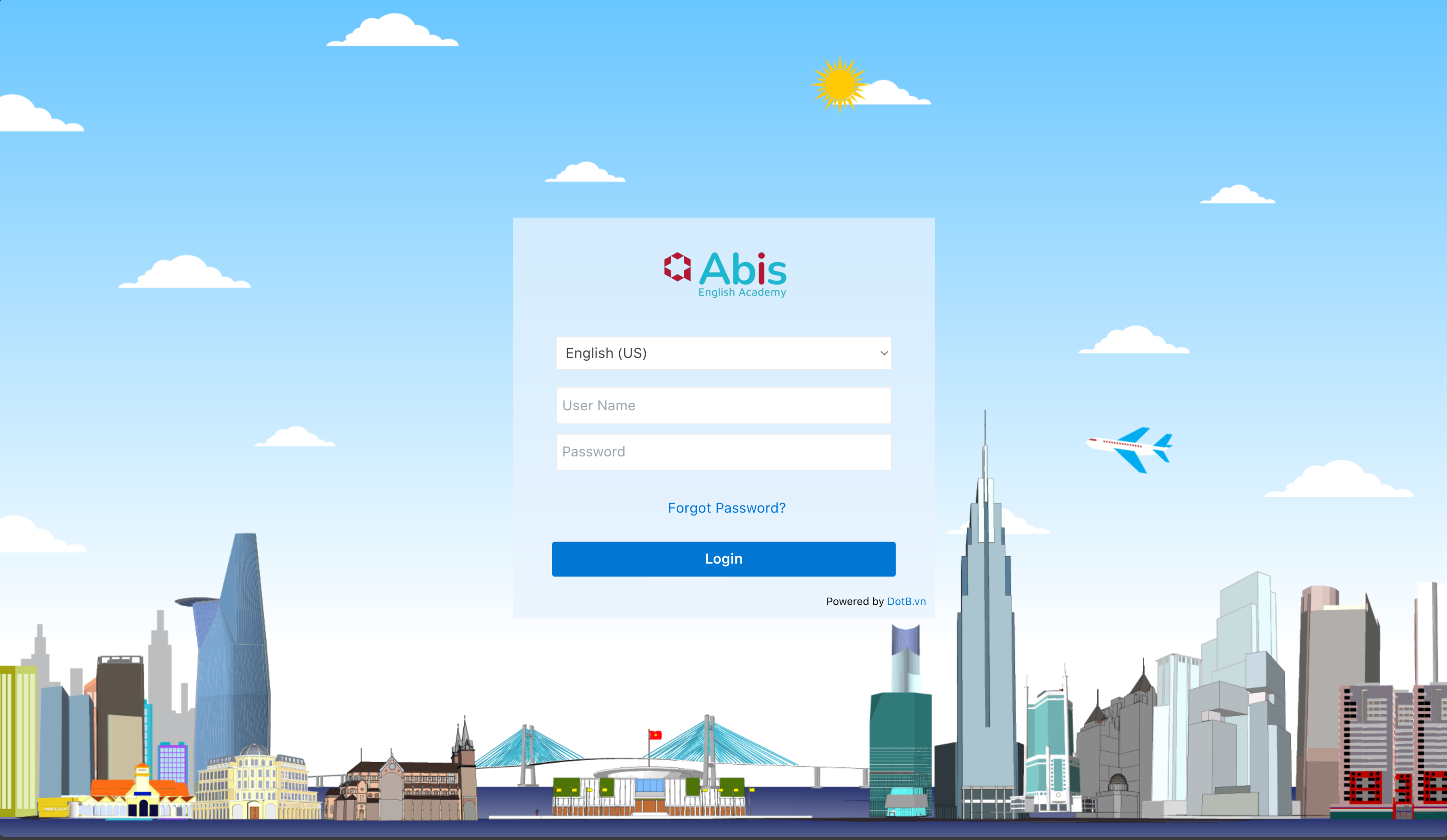 Bước 1 đăng nhập hệ thống